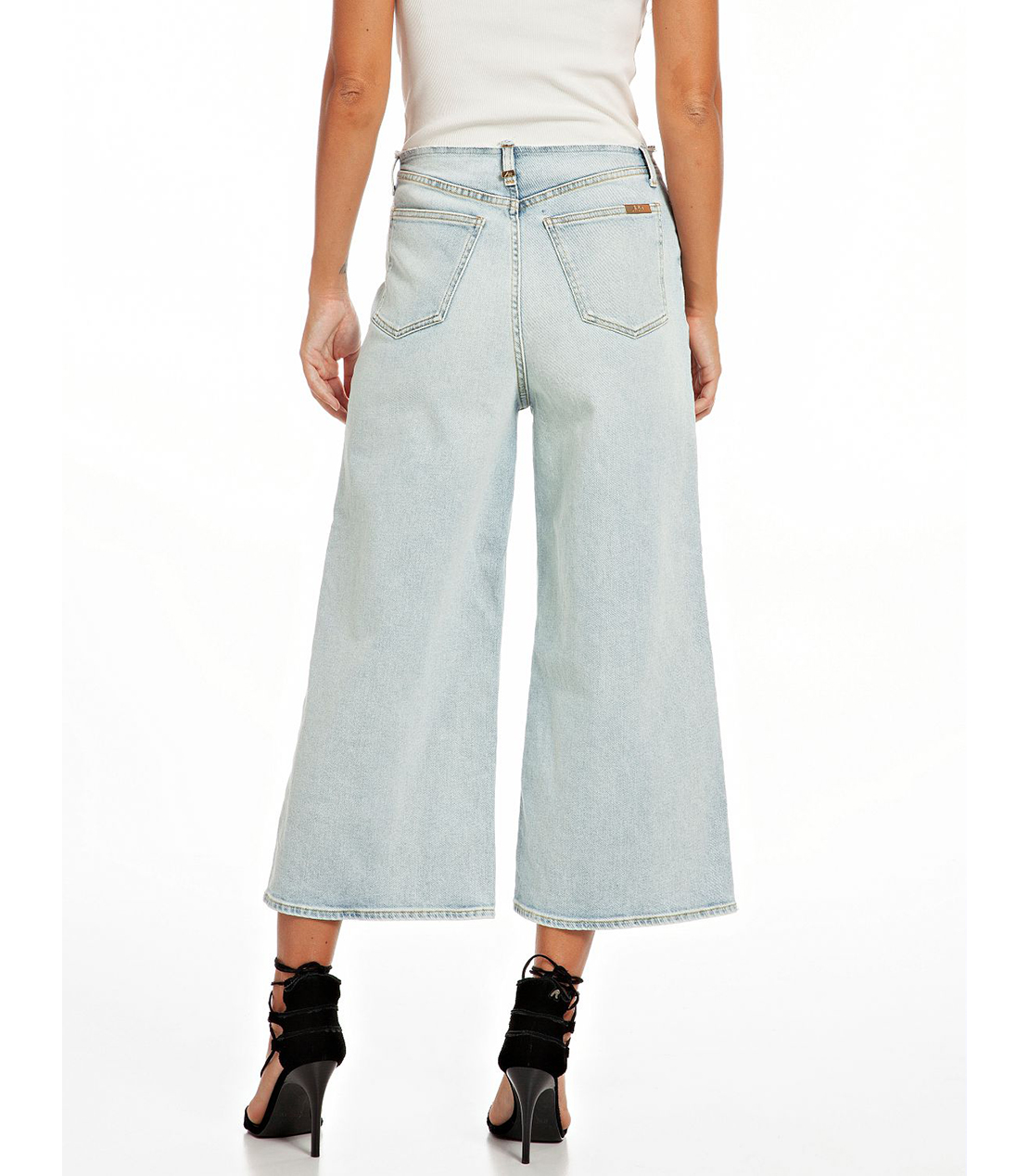 ワイドフレアーATELIER ストレッチデニム 詳細画像 スーパーライトブルー 2